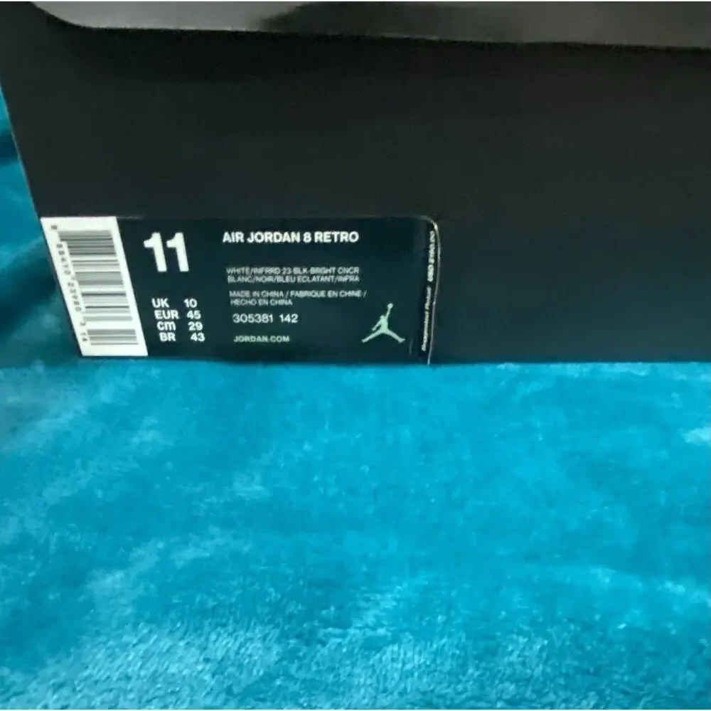 Size 11- Air Jordan 8 Three-Peat
